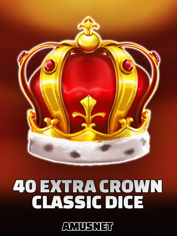 40 Extra Crown Classic Dice